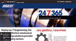 Desktop Screenshot of hayley247.co.uk